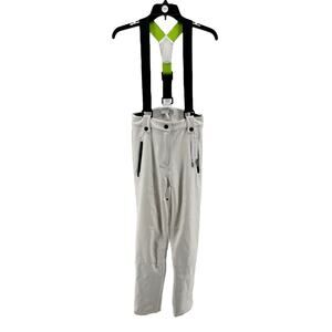 TopShop Women's White Ski Bib Trouser Pants Size 6 NEW